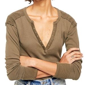 We the Free - Military Mix Henley tee